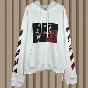 Off-White Men's Hoodie White